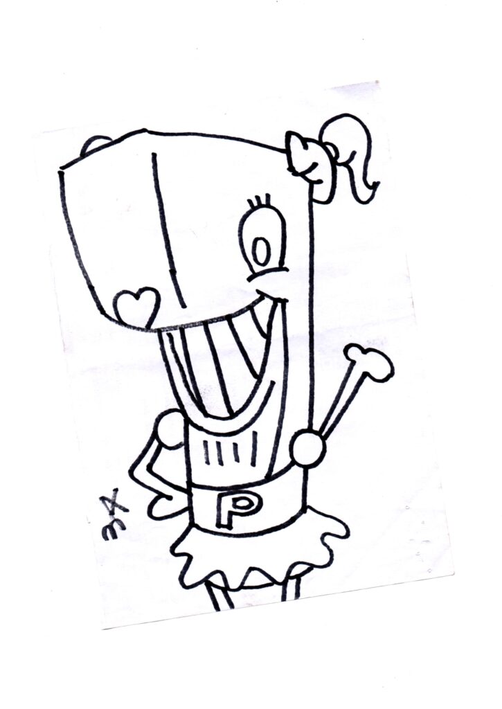 Pearl from Spongebob Coloring Pages
