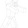 Minecraft Coloring Pages Zombie