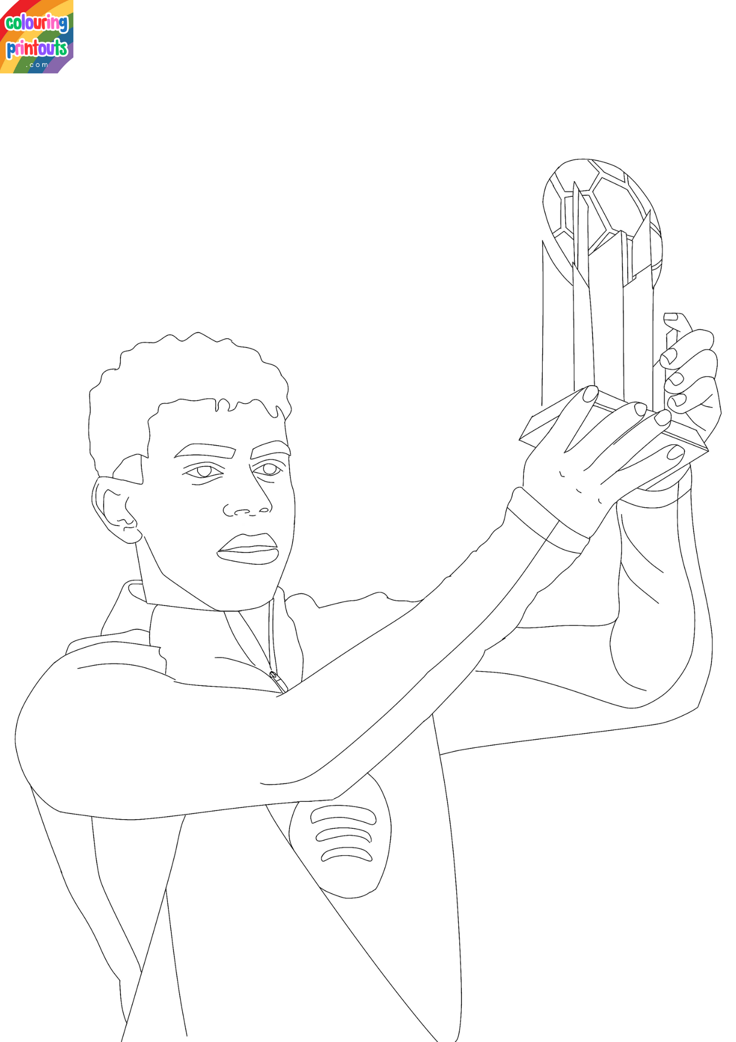 lamine yamal coloring pages