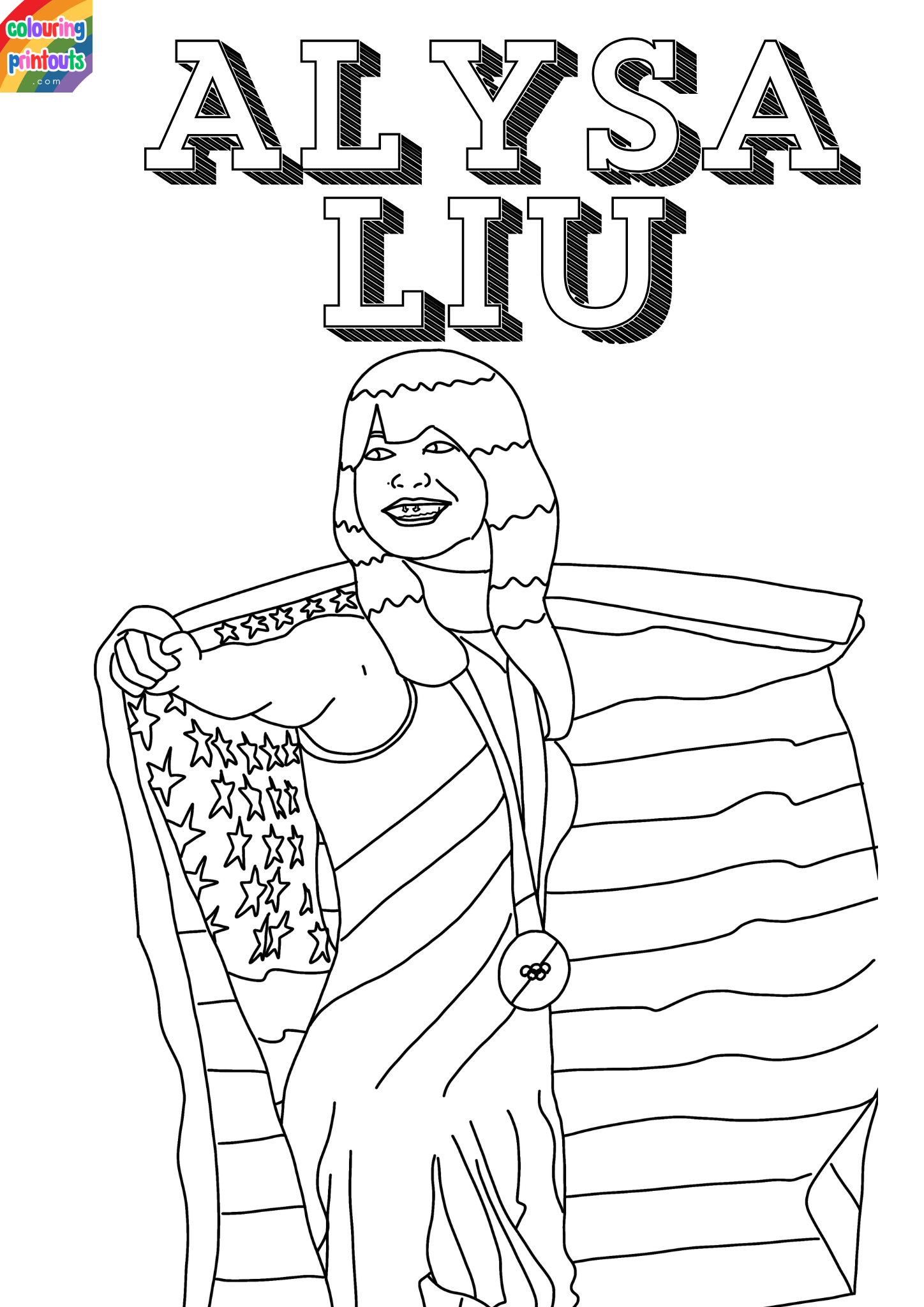 Alysa Liu Coloring Pages