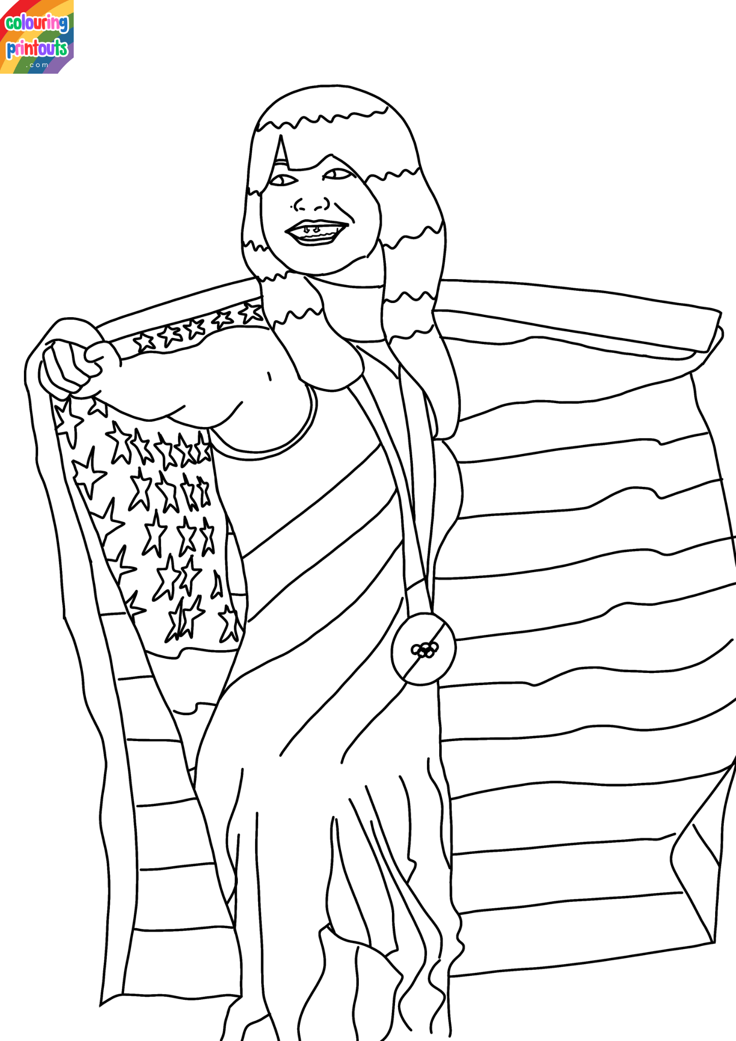 Alysa Liu Coloring Pages