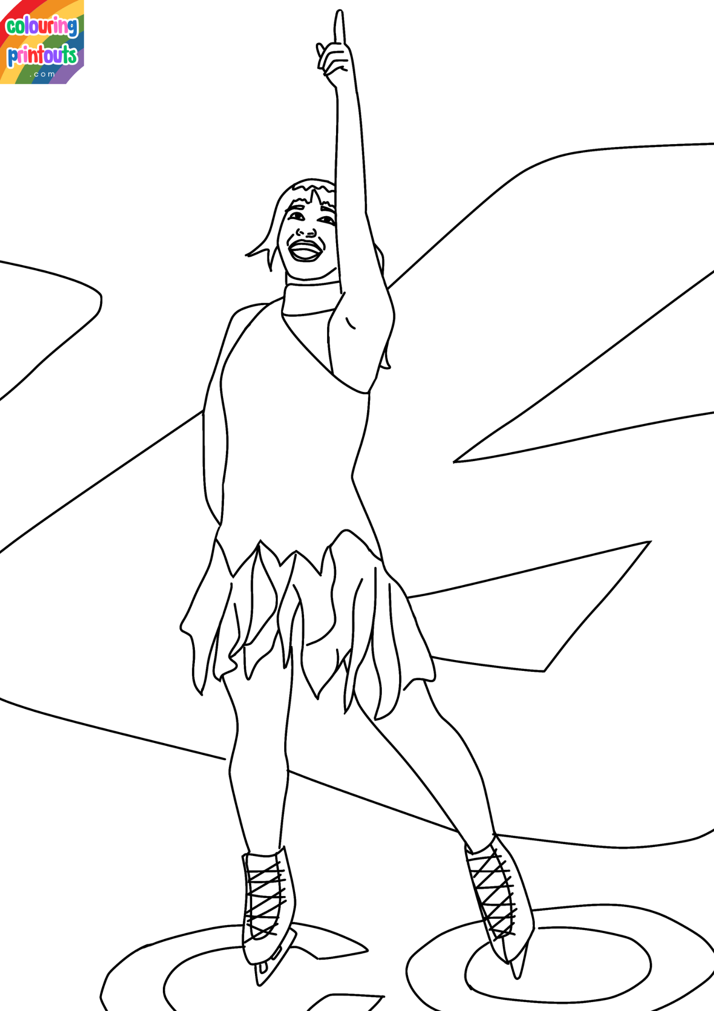 Alysa Liu Colouring Pages