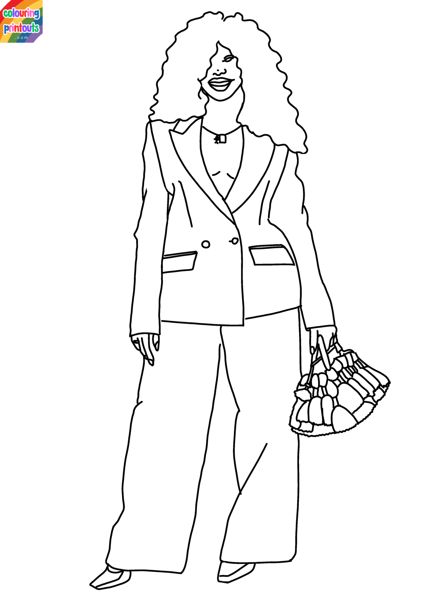 SZA Coloring Pages