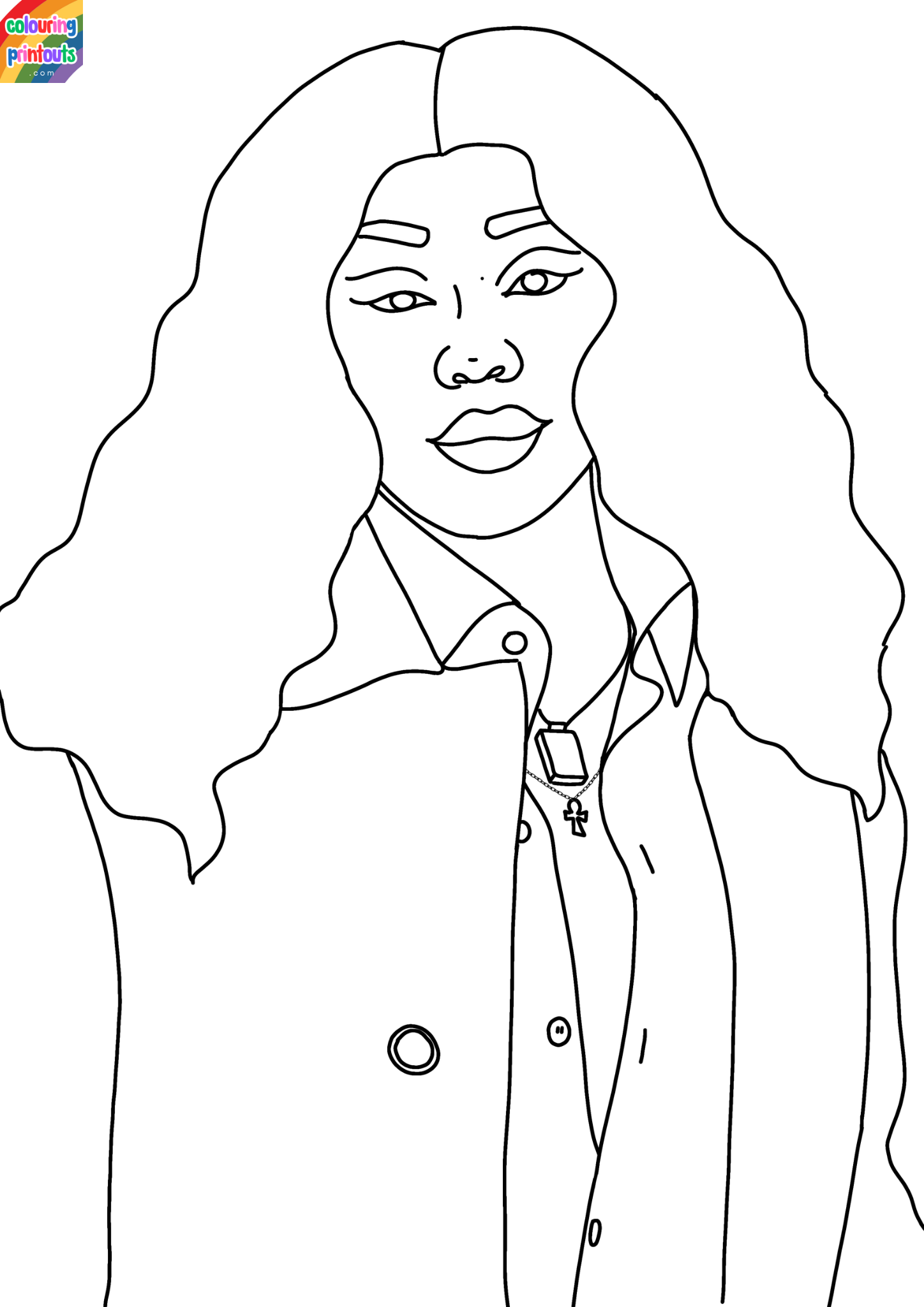 SZA Coloring Pages