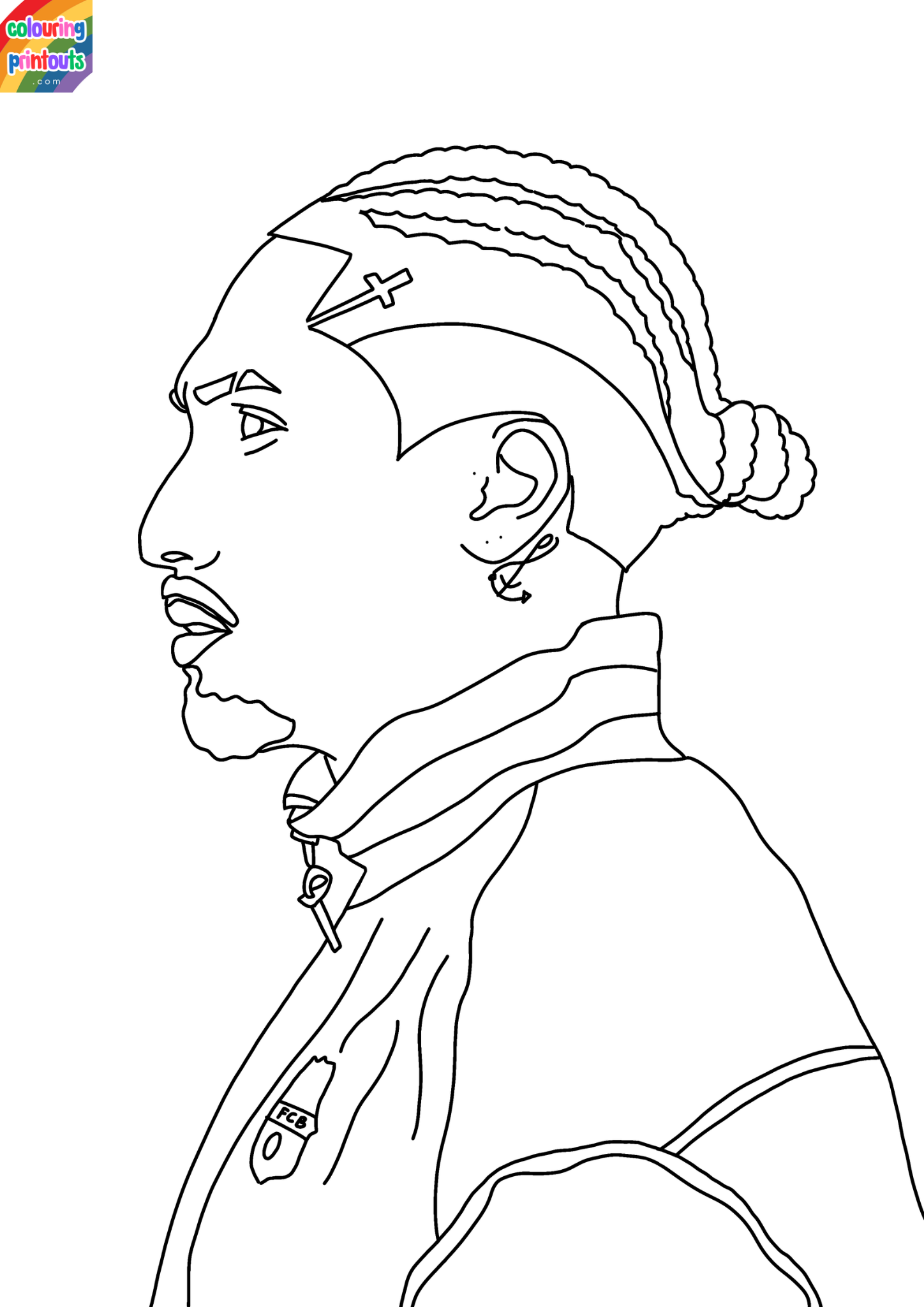 raphinha coloring pages