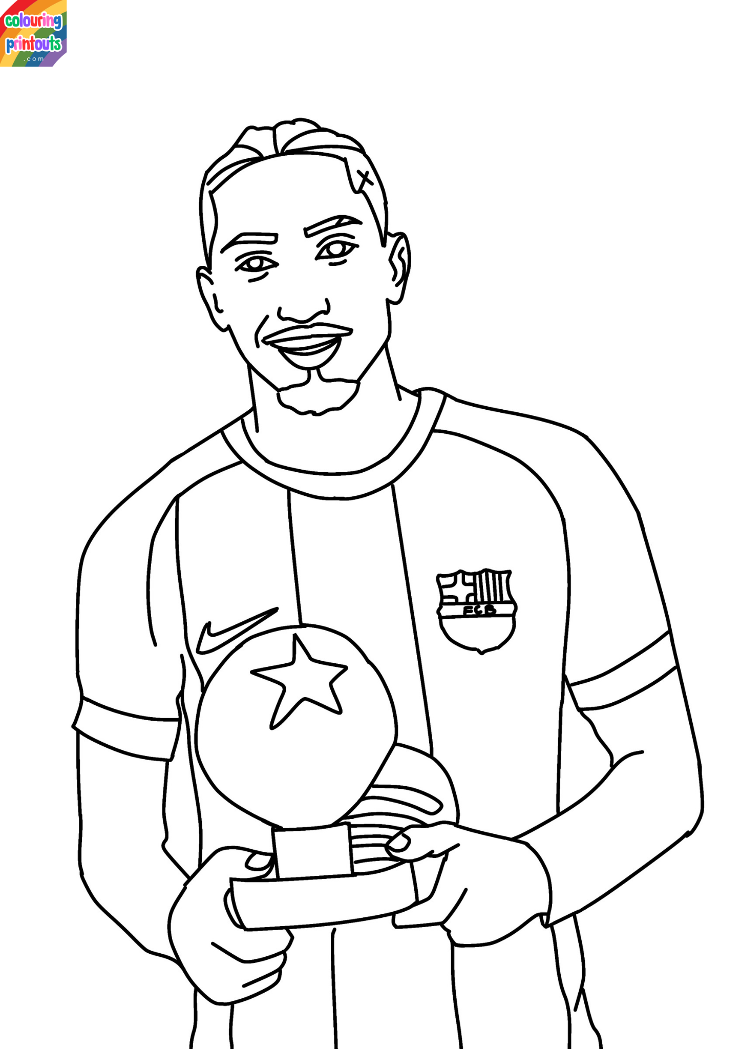 raphinha coloring pages