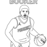 Devin Booker Coloring Pages