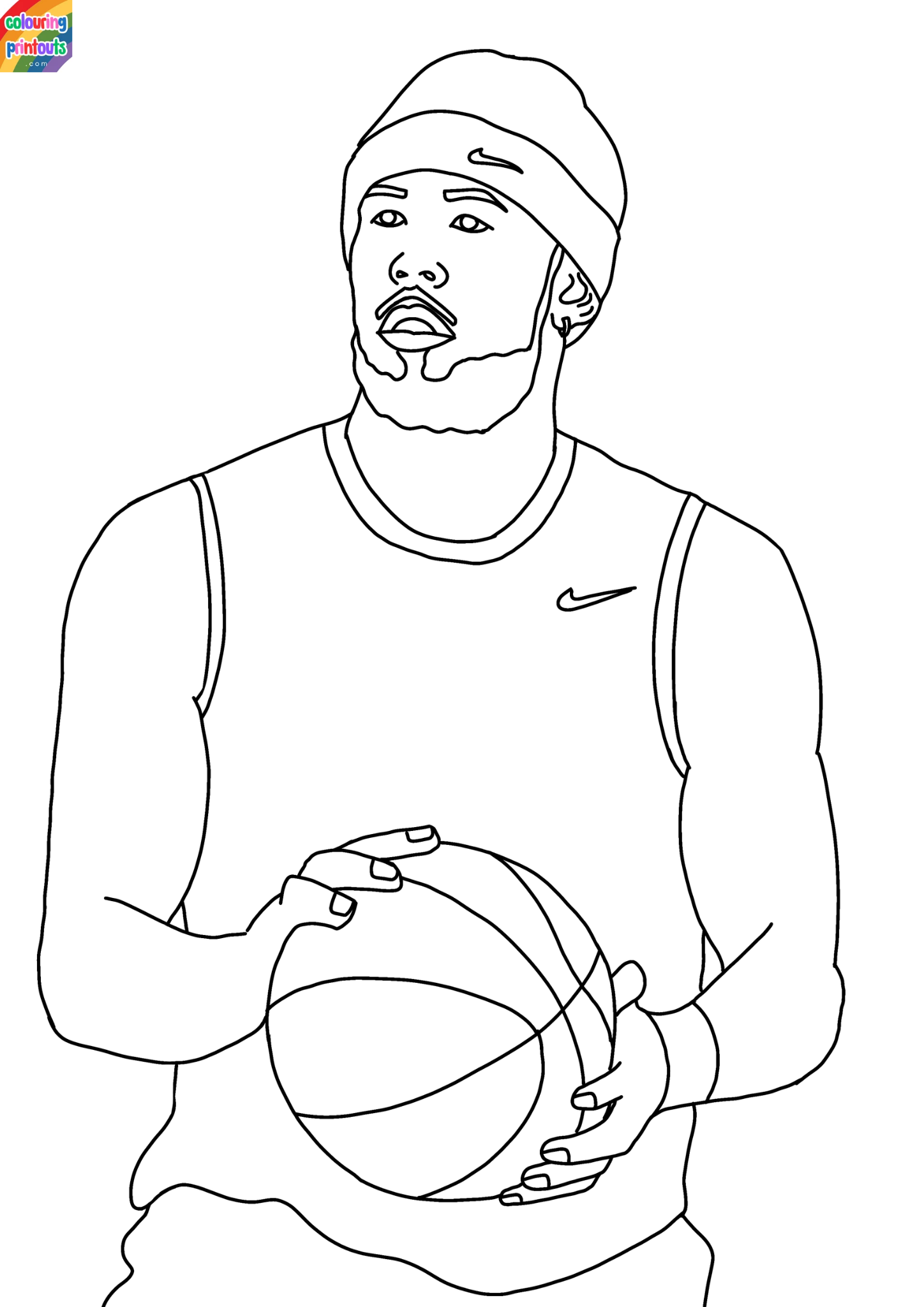 Devin Booker Coloring Pages