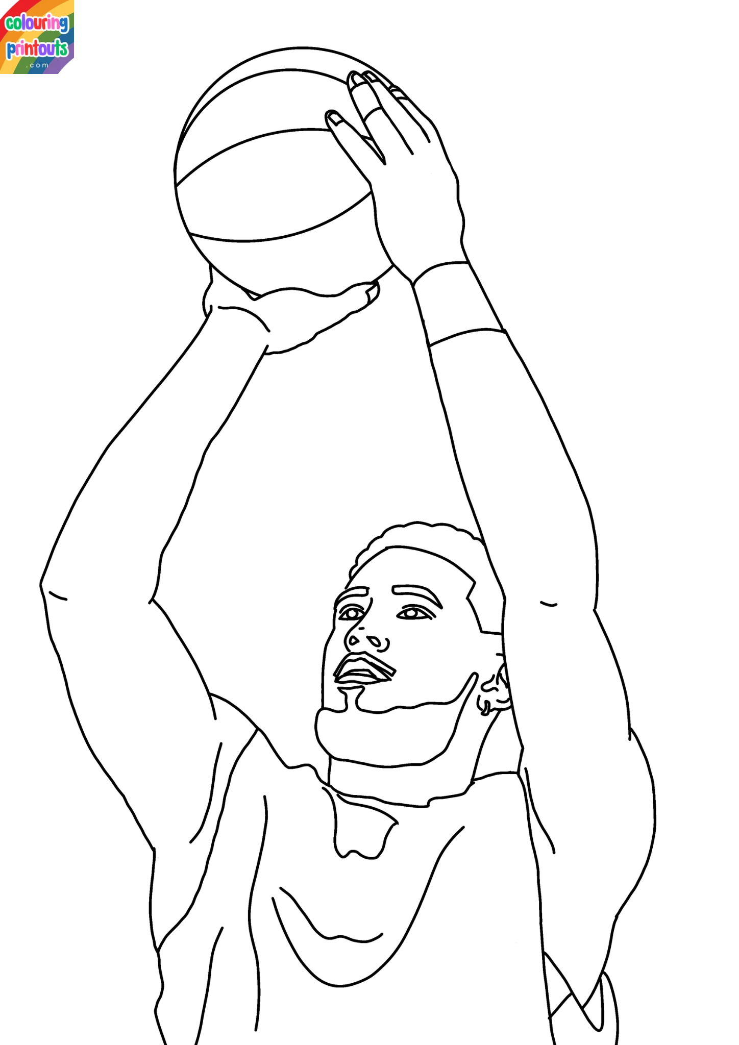 Devin Booker Coloring Pages 
