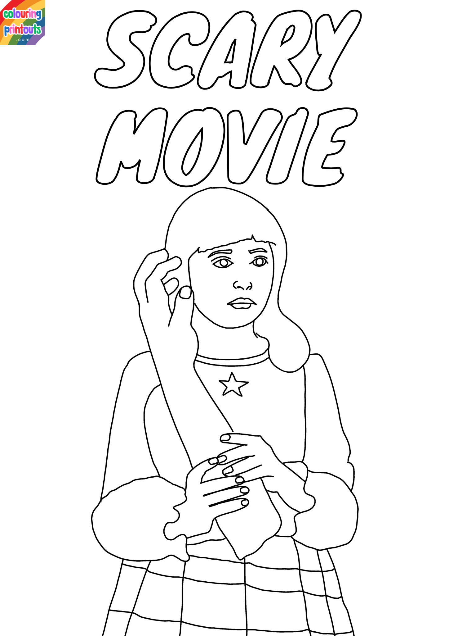 Download Scary Movie 2026 Coloring Pages (2)