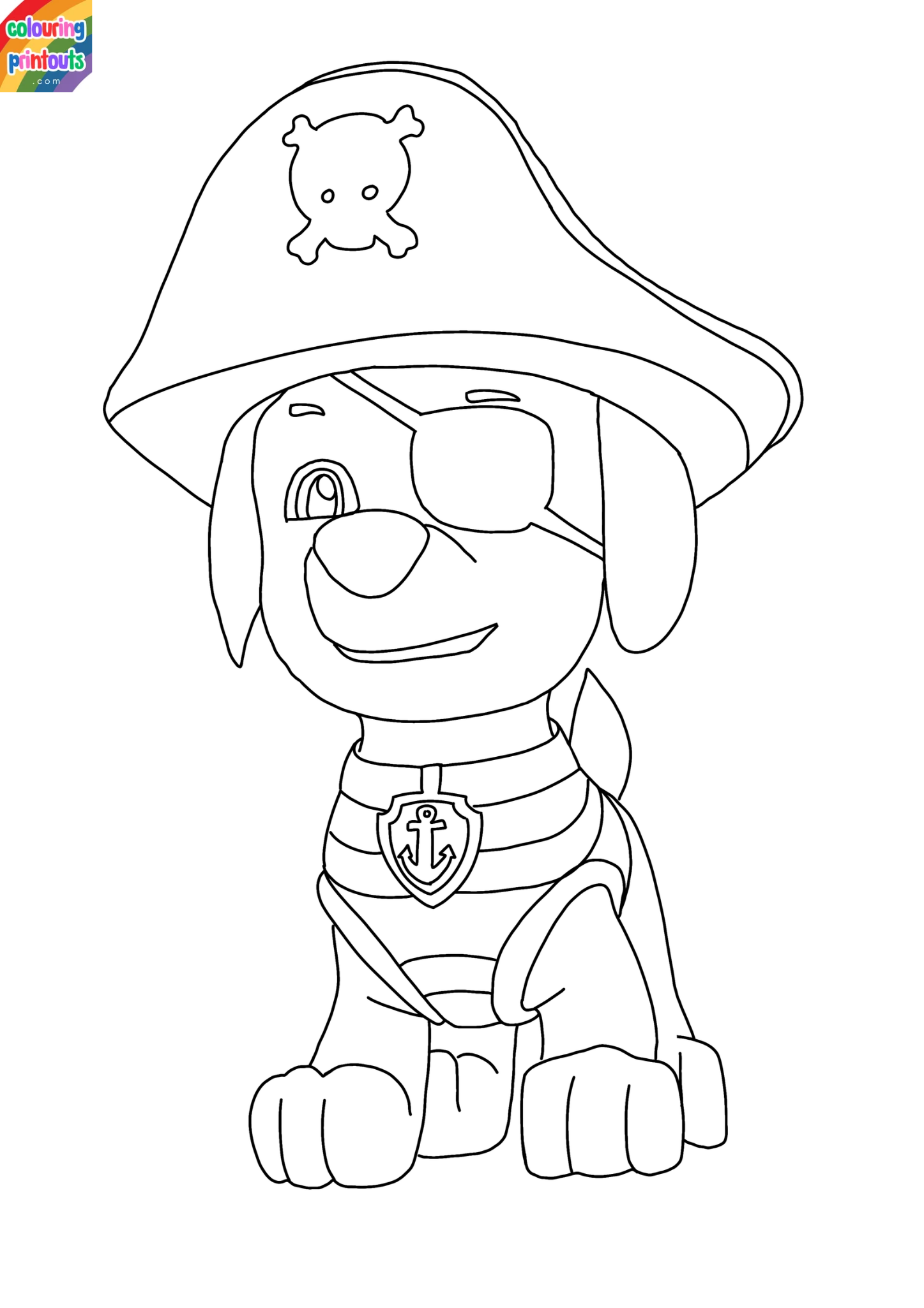 paw patrol coloring pages zuma (8)