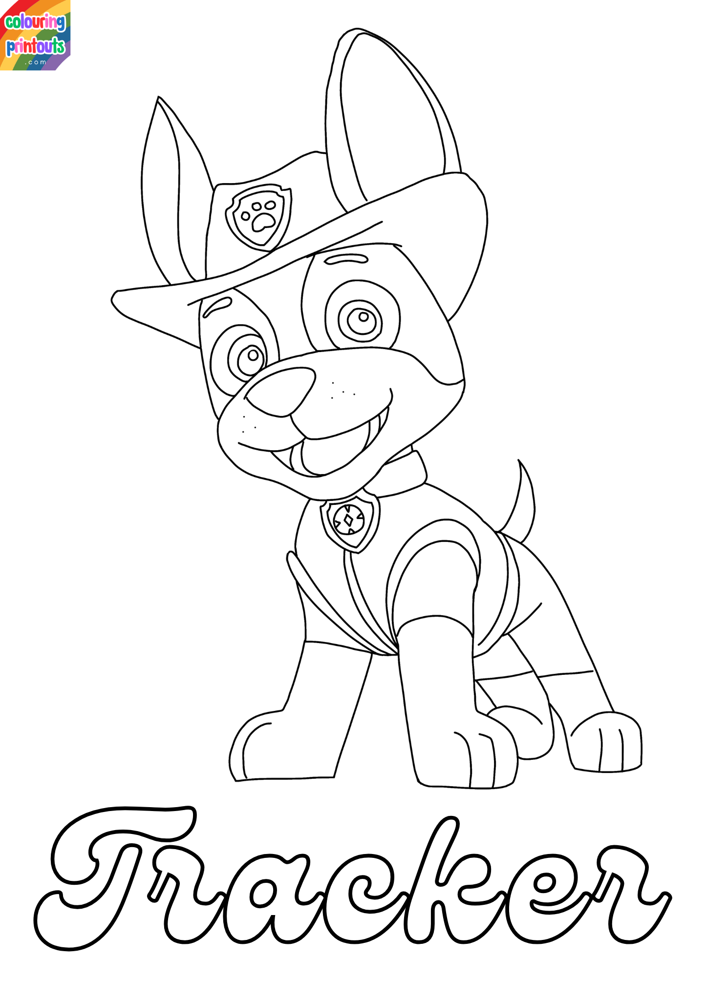 paw patrol tracker colouring pages (2)