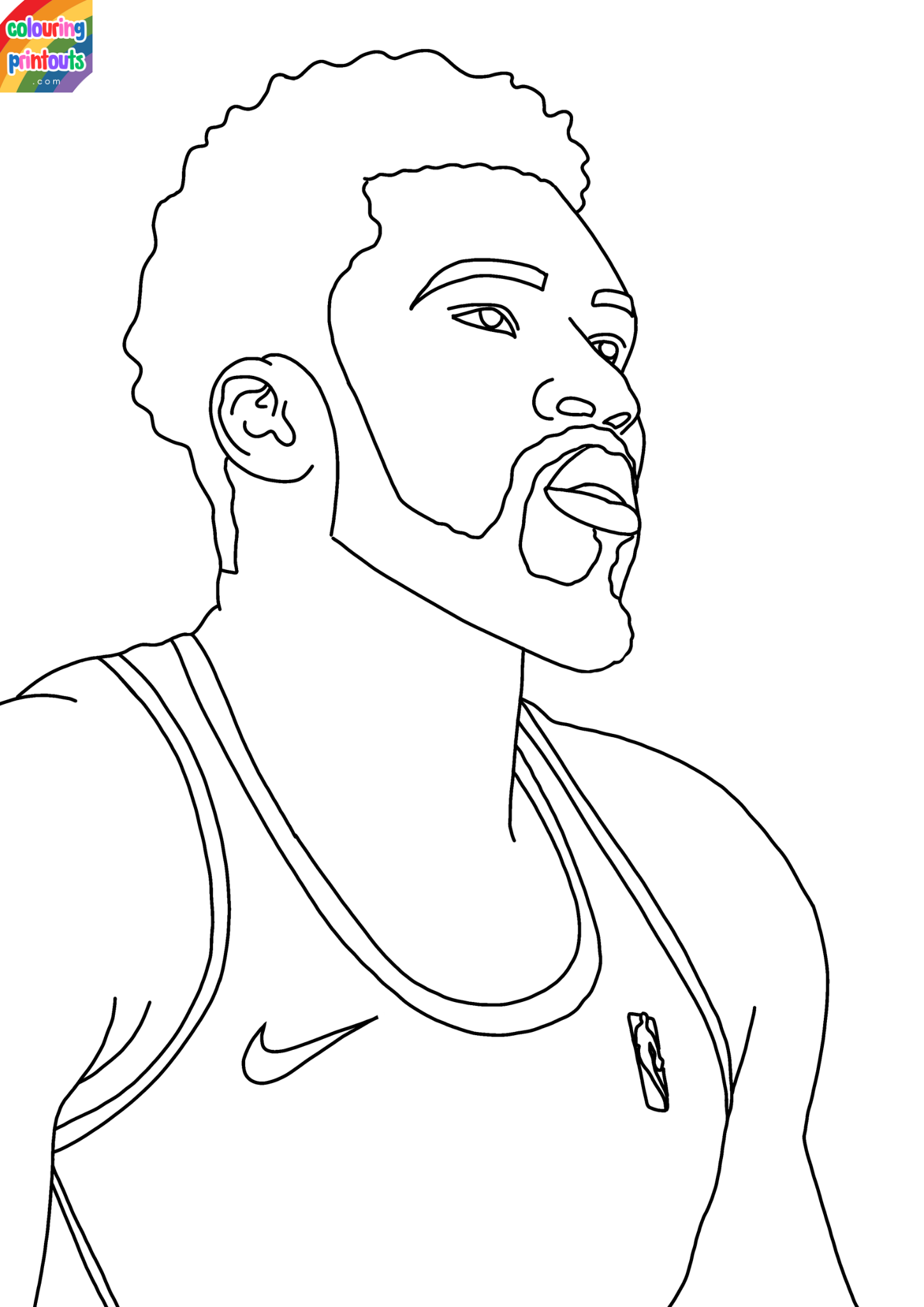 Giannis Antetokounmpo Coloring Pages (6)