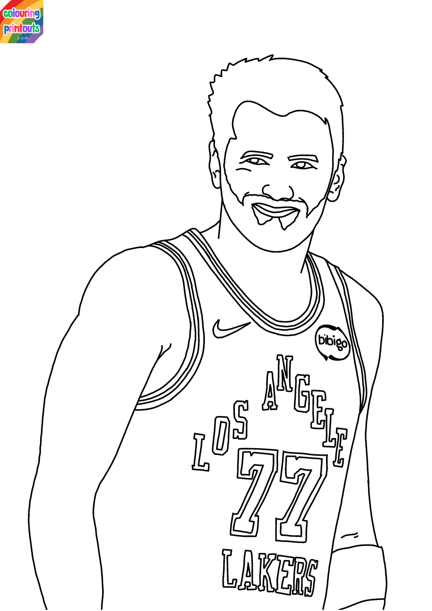 Luka Doncic Coloring Pages (3)