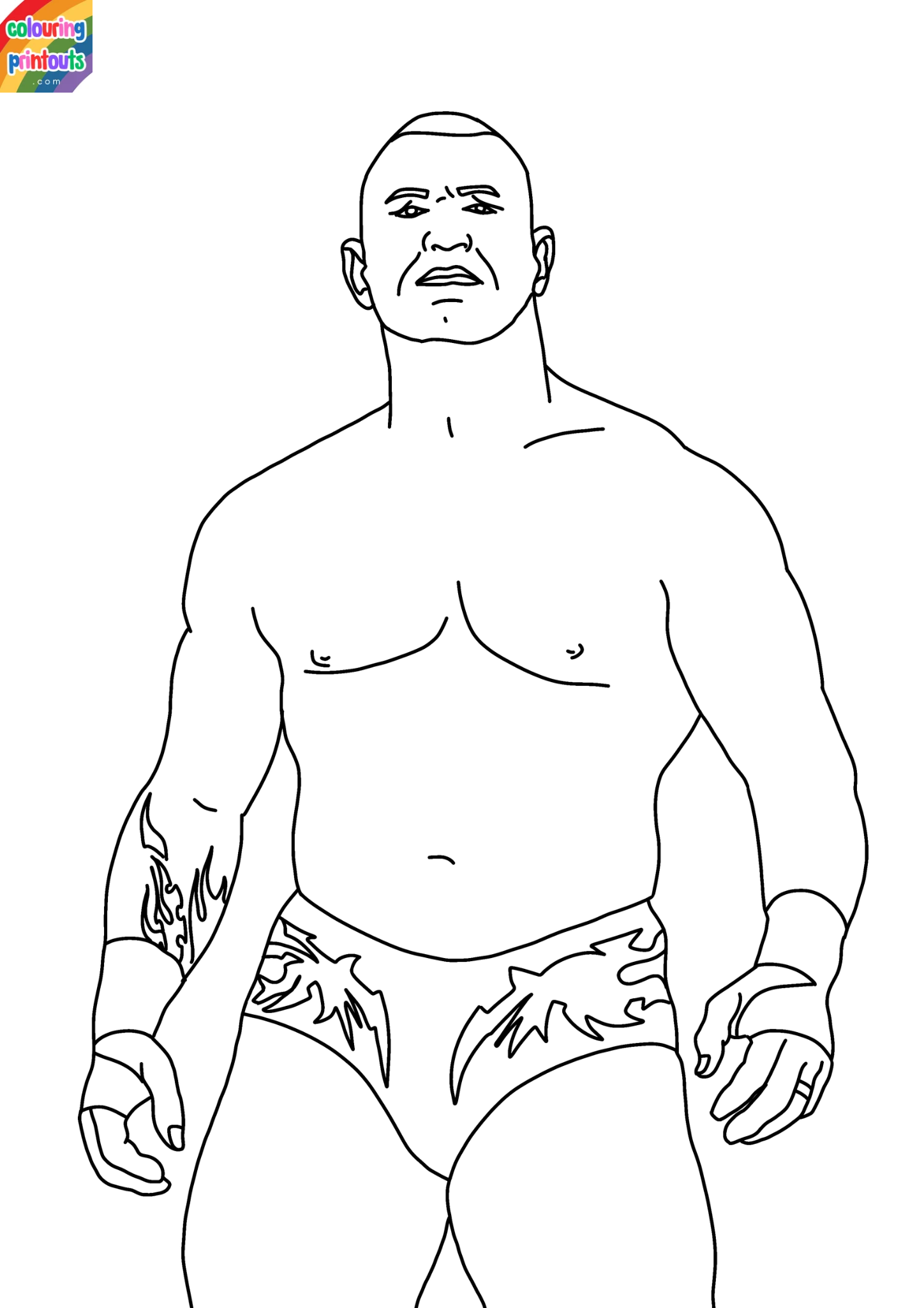 Randy Orton Coloring Pages (3)