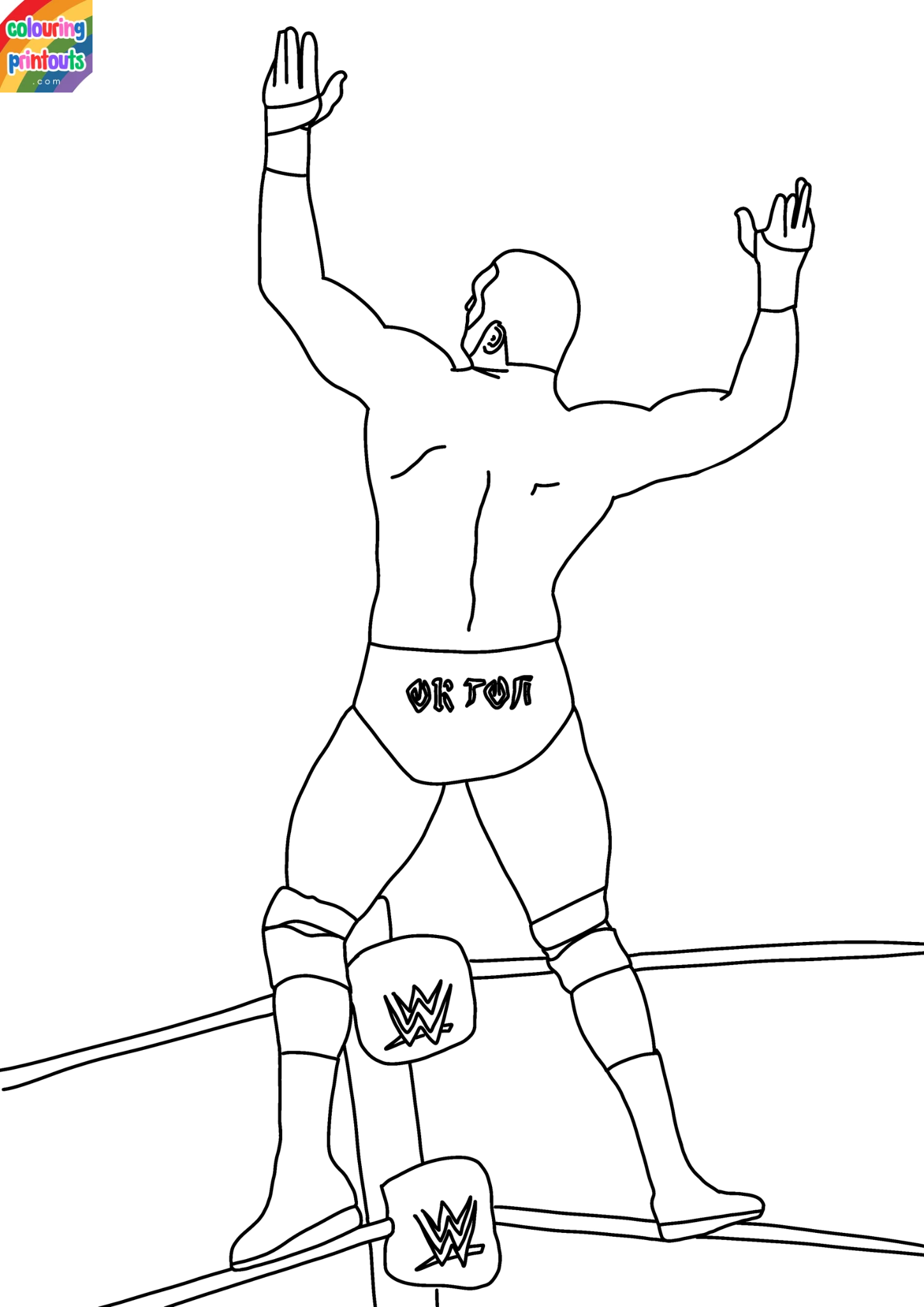 Randy Orton Coloring Pages (4)