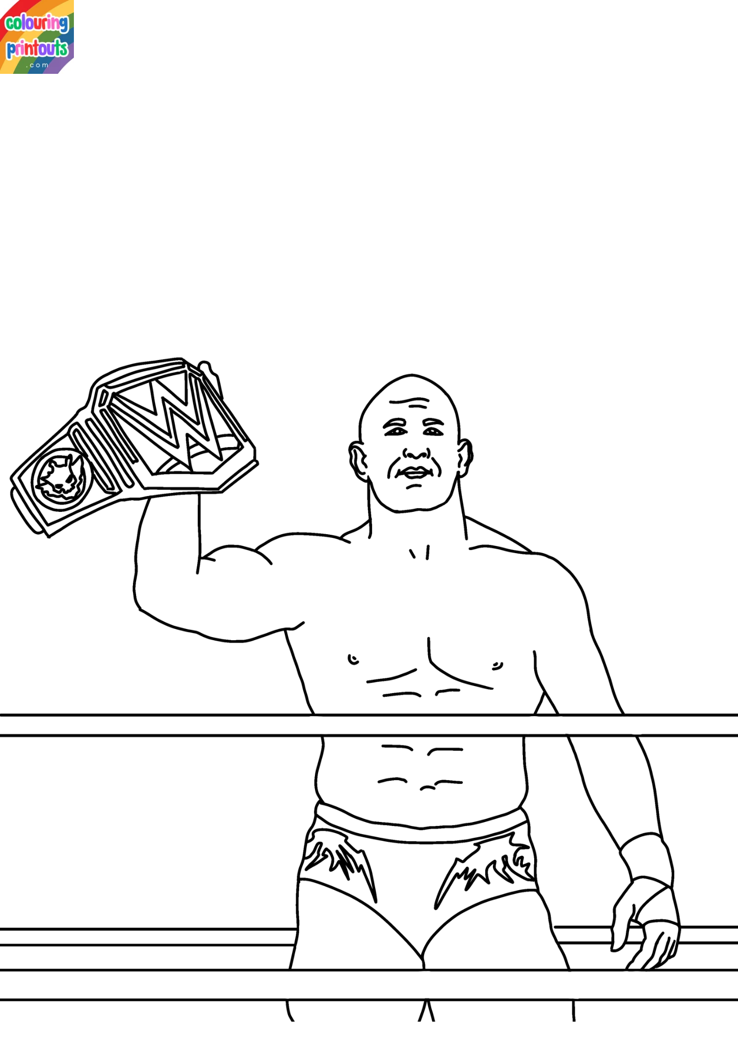 Randy Orton Coloring Pages (6)