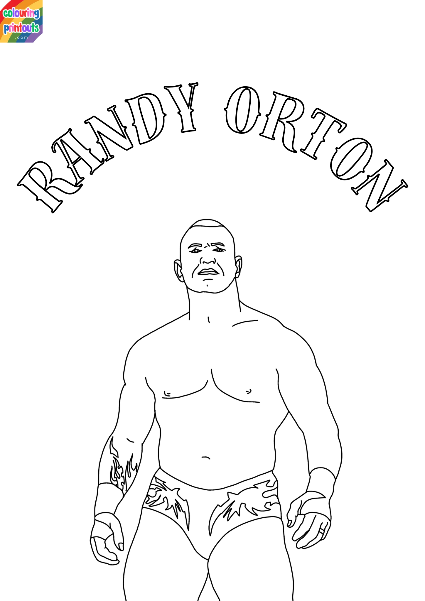 Randy Orton Coloring Pages (7)