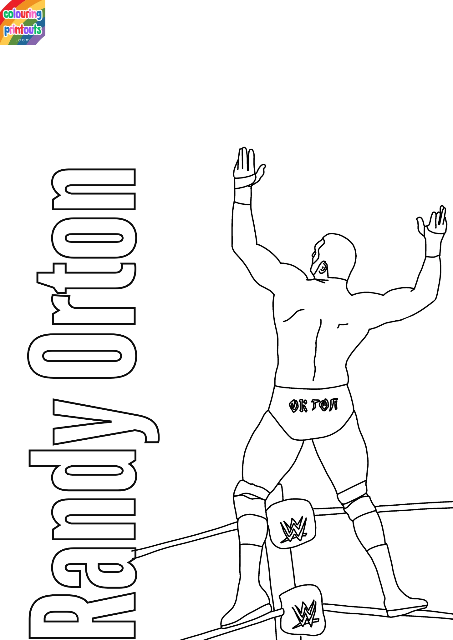 Randy Orton Coloring Pages (8)