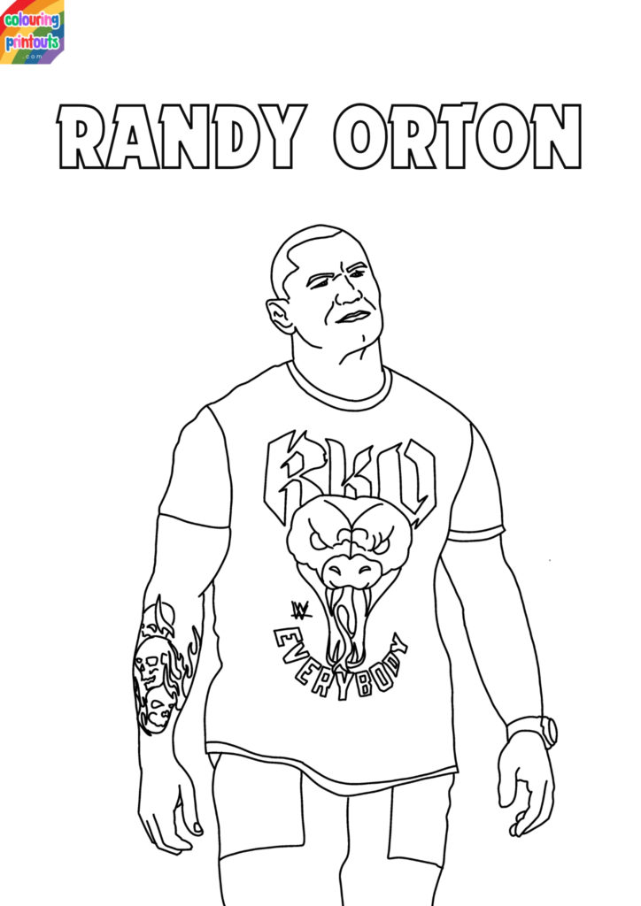 Randy Orton Coloring Pages (9)