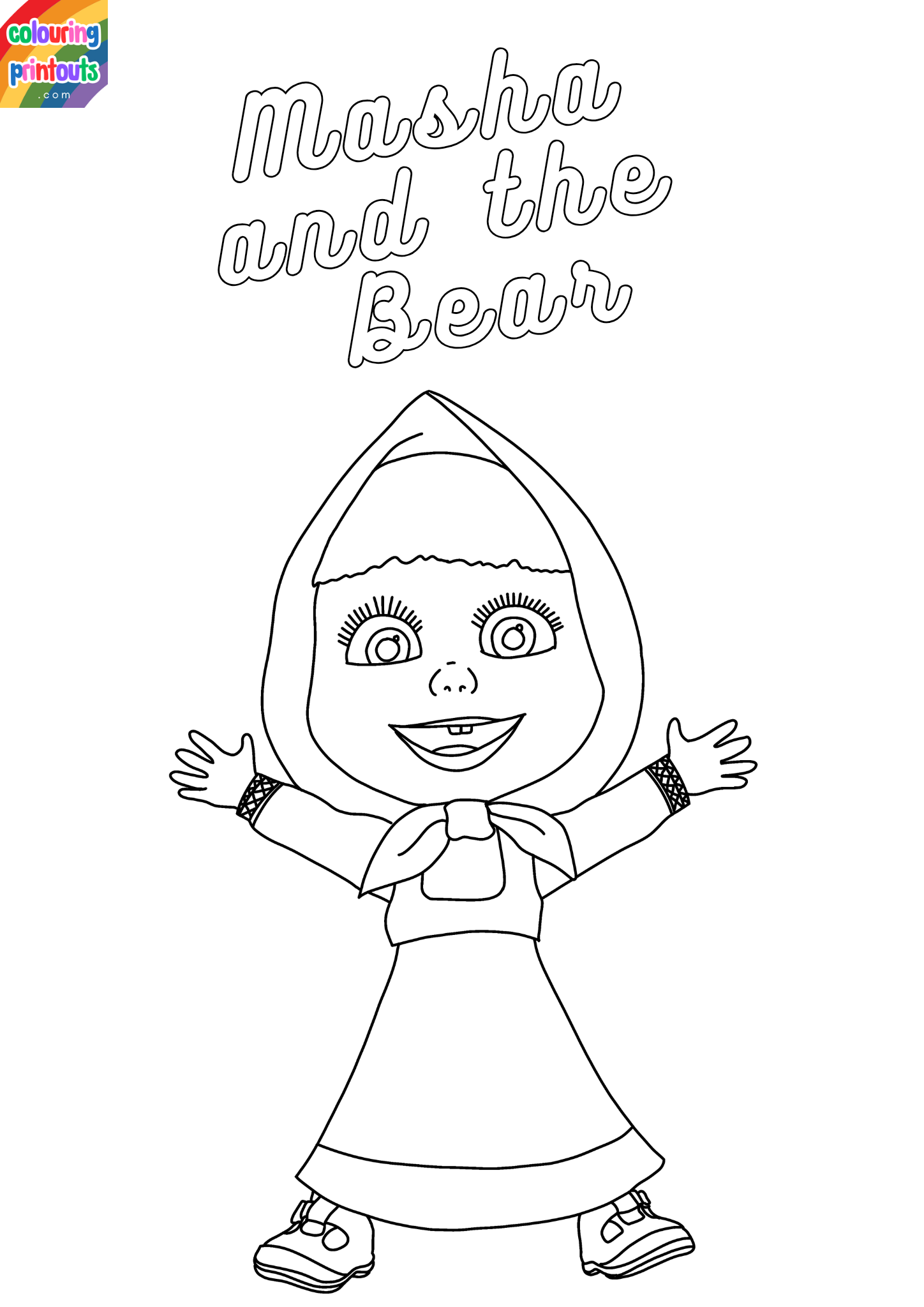 masha bear coloring pages (4)