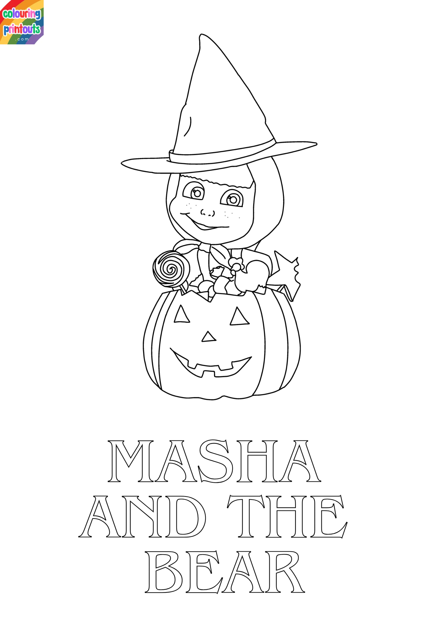 masha bear coloring pages (5)